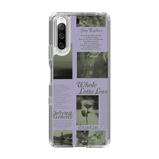 Slim Protection Case［ jouetie - Newspaper ］