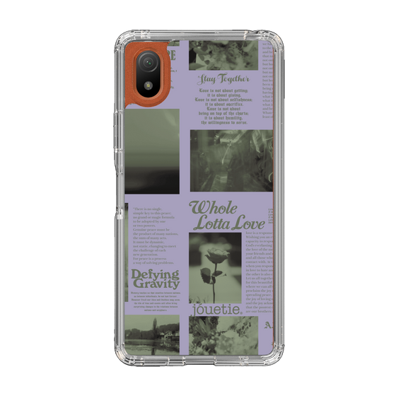 Slim Protection Case［ jouetie - Newspaper ］