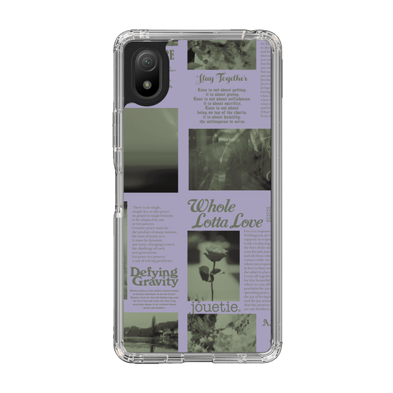 Slim Protection Case［ jouetie - Newspaper ］