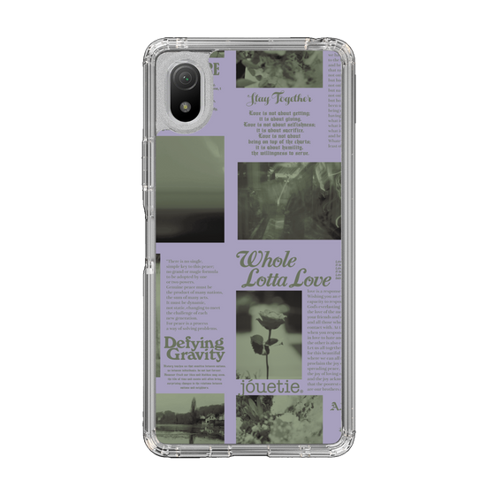 Slim Protection Case［ jouetie - Newspaper ］