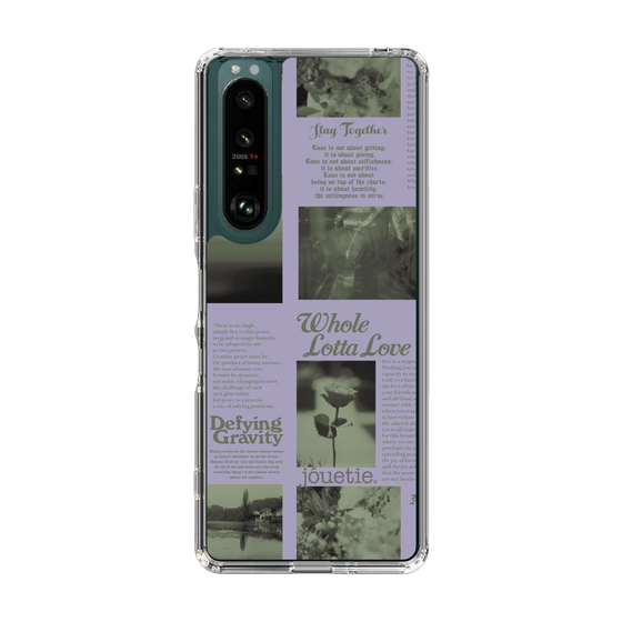 Slim Protection Case［ jouetie - Newspaper ］