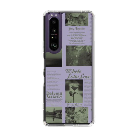 Slim Protection Case［ jouetie - Newspaper ］
