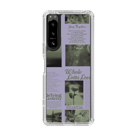 Slim Protection Case［ jouetie - Newspaper ］