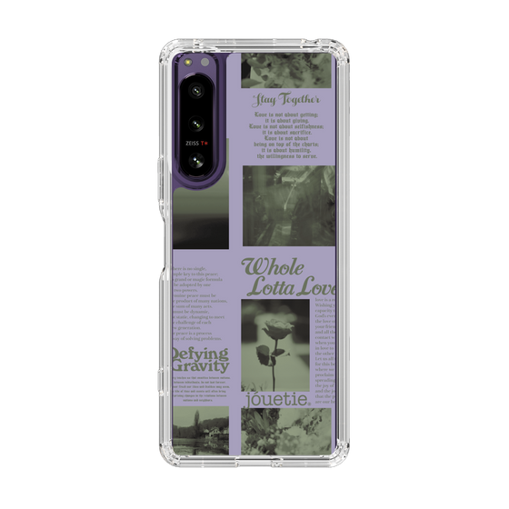 Slim Protection Case［ jouetie - Newspaper ］