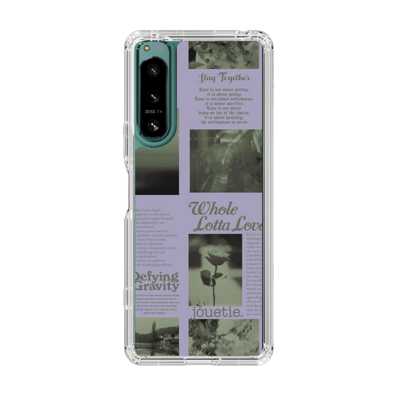 Slim Protection Case［ jouetie - Newspaper ］