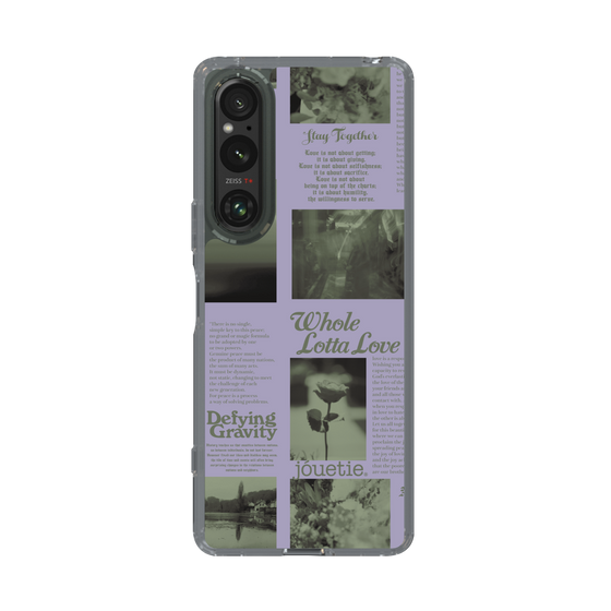 Slim Protection Case［ jouetie - Newspaper ］