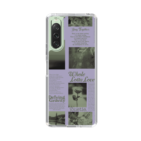 Slim Protection Case［ jouetie - Newspaper ］