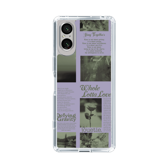 Slim Protection Case［ jouetie - Newspaper ］