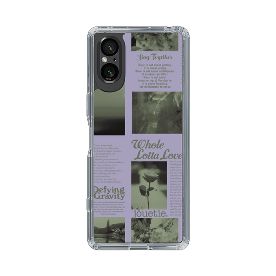 Slim Protection Case［ jouetie - Newspaper ］