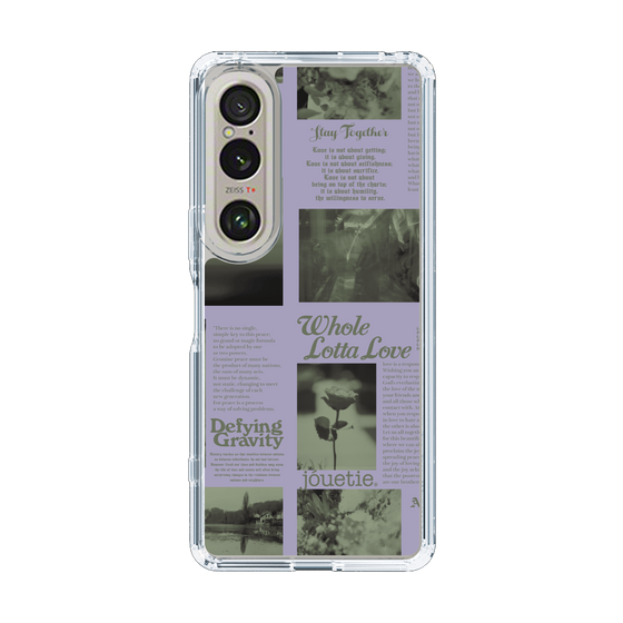 Slim Protection Case［ jouetie - Newspaper ］