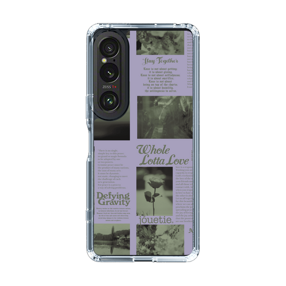 Slim Protection Case［ jouetie - Newspaper ］