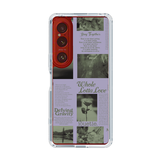 Slim Protection Case［ jouetie - Newspaper ］