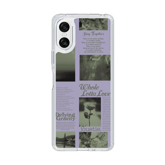 Slim Protection Case［ jouetie - Newspaper ］
