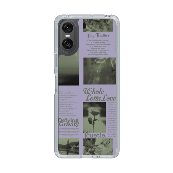 Slim Protection Case［ jouetie - Newspaper ］