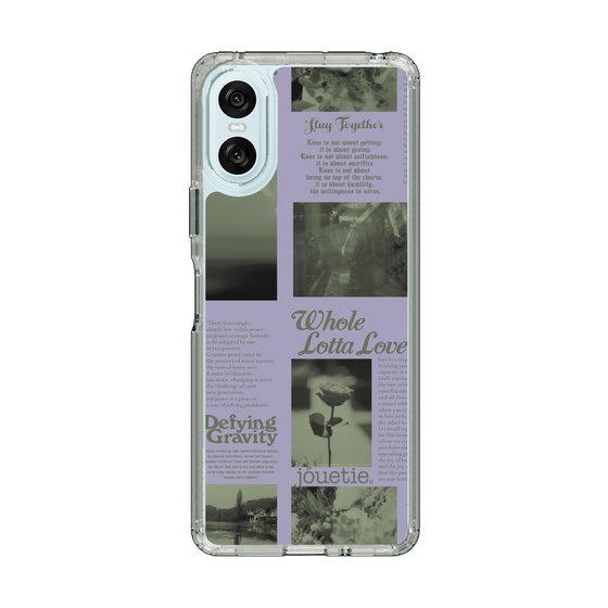 Slim Protection Case［ jouetie - Newspaper ］