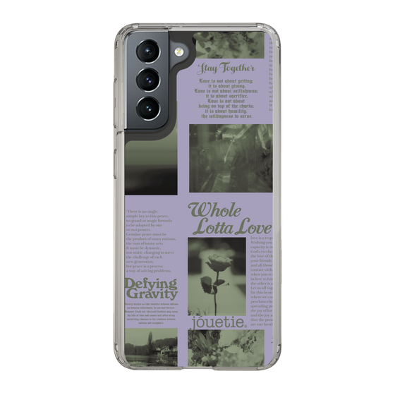 Slim Protection Case［ jouetie - Newspaper ］