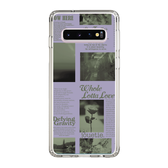 Slim Protection Case［ jouetie - Newspaper ］