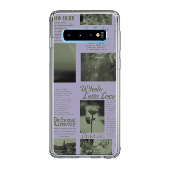 Slim Protection Case［ jouetie - Newspaper ］