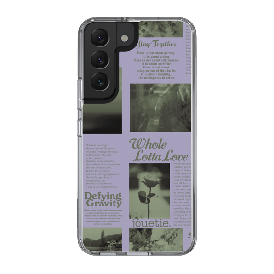 Slim Protection Case［ jouetie - Newspaper ］