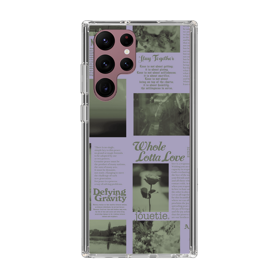 Slim Protection Case［ jouetie - Newspaper ］