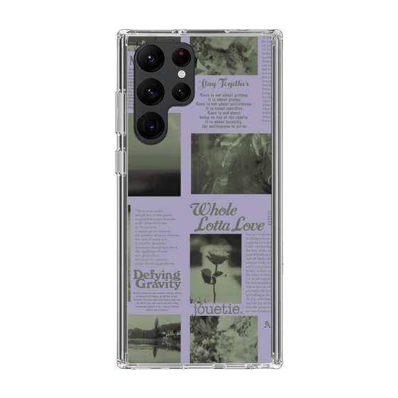 Slim Protection Case［ jouetie - Newspaper ］
