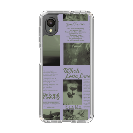 Slim Protection Case［ jouetie - Newspaper ］