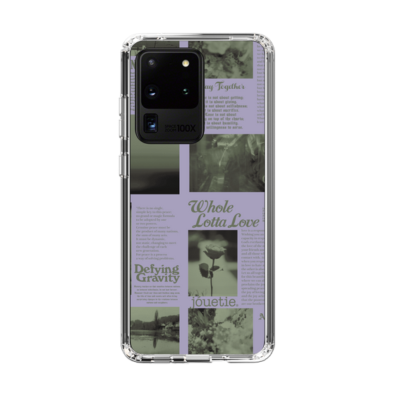 Slim Protection Case［ jouetie - Newspaper ］