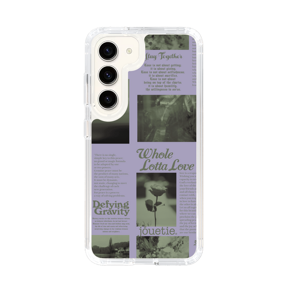 Slim Protection Case［ jouetie - Newspaper ］