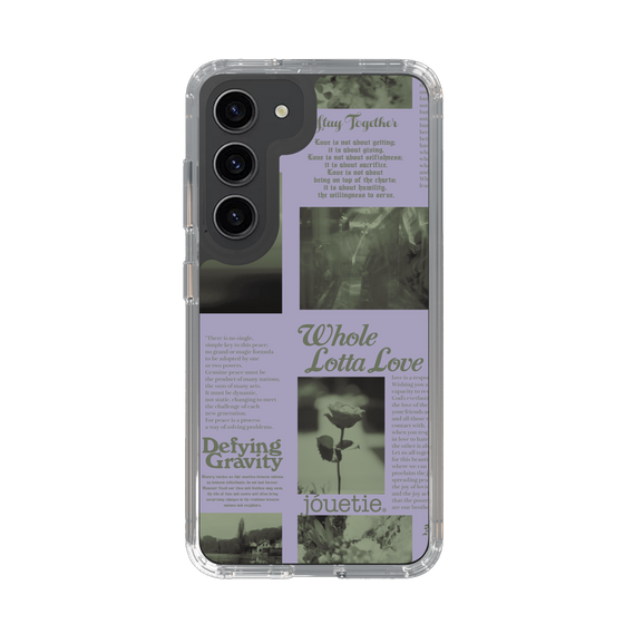 Slim Protection Case［ jouetie - Newspaper ］