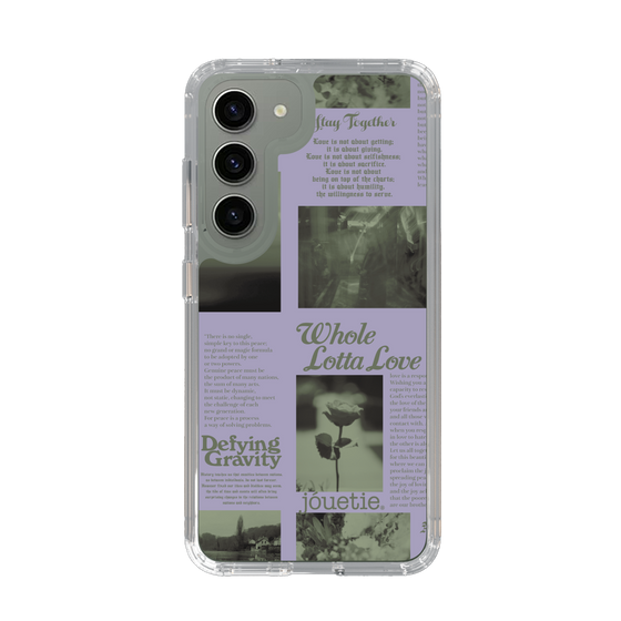 Slim Protection Case［ jouetie - Newspaper ］