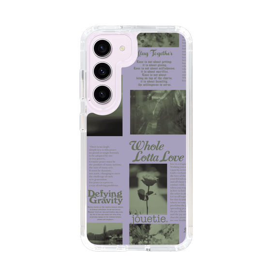 Slim Protection Case［ jouetie - Newspaper ］