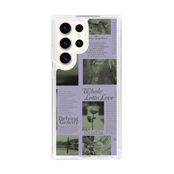 Slim Protection Case［ jouetie - Newspaper ］