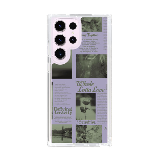 Slim Protection Case［ jouetie - Newspaper ］
