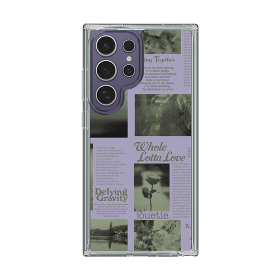 Slim Protection Case［ jouetie - Newspaper ］