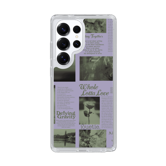 Slim Protection Case［ jouetie - Newspaper ］