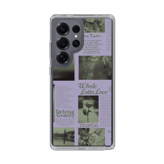 Slim Protection Case［ jouetie - Newspaper ］