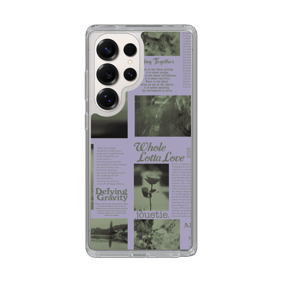 Slim Protection Case［ jouetie - Newspaper ］