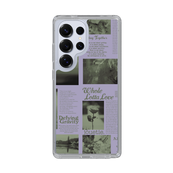 Slim Protection Case［ jouetie - Newspaper ］