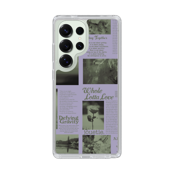 Slim Protection Case［ jouetie - Newspaper ］