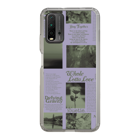 Slim Protection Case［ jouetie - Newspaper ］
