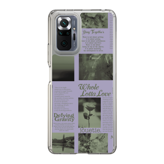 Slim Protection Case［ jouetie - Newspaper ］