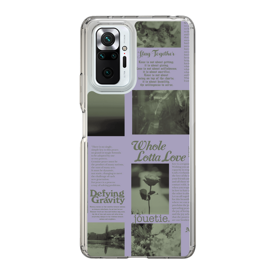 Slim Protection Case［ jouetie - Newspaper ］