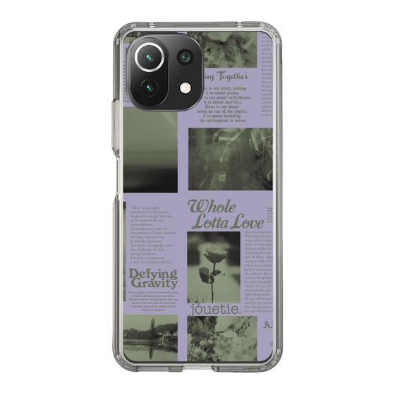 Slim Protection Case［ jouetie - Newspaper ］