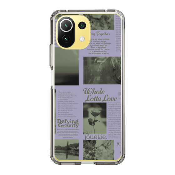 Slim Protection Case［ jouetie - Newspaper ］