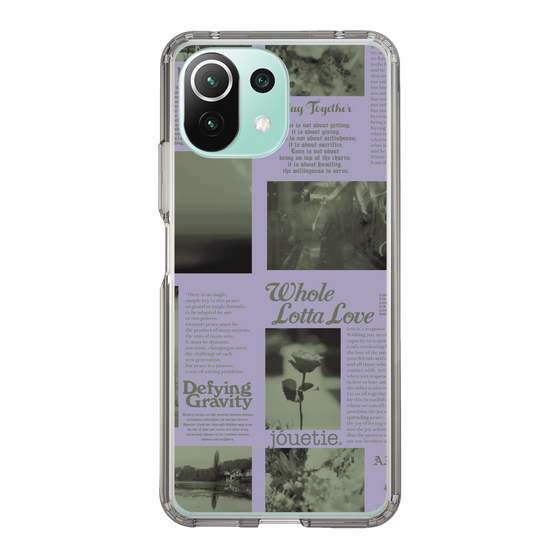Slim Protection Case［ jouetie - Newspaper ］