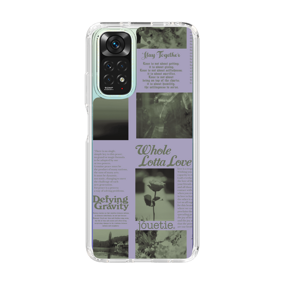 Slim Protection Case［ jouetie - Newspaper ］