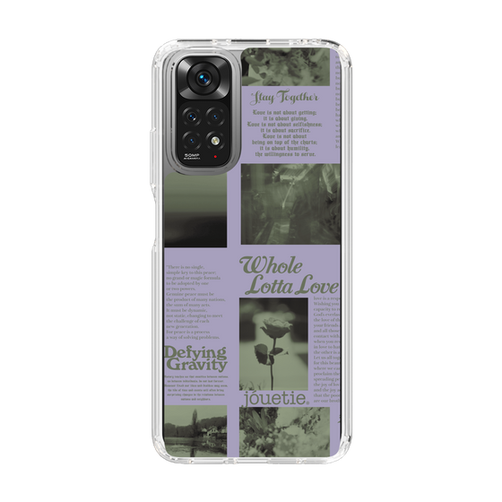 Slim Protection Case［ jouetie - Newspaper ］