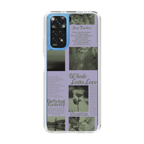 Slim Protection Case［ jouetie - Newspaper ］