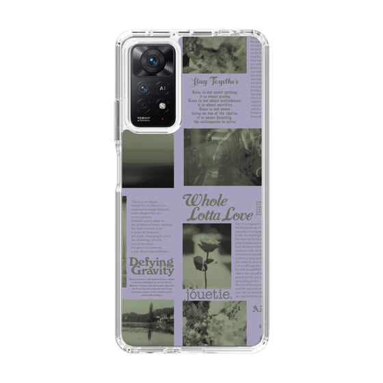 Slim Protection Case［ jouetie - Newspaper ］