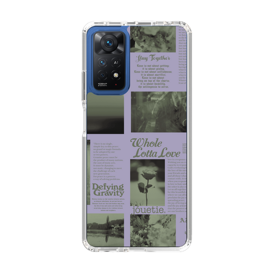Slim Protection Case［ jouetie - Newspaper ］